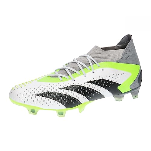 Adidas Unisex Predator Accuracy.1 Fg Football Shoes (Firm Ground), FTWR White/Core Black/Lucid Lemon, 47 1/3 EU von adidas