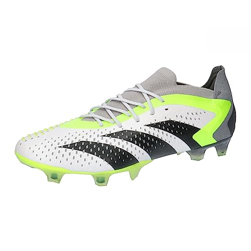 Adidas Unisex Predator Accuracy.1 L Fg Football Shoes (Firm Ground), FTWR White/Core Black/Lucid Lemon, 46 EU von adidas