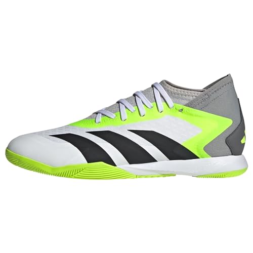 adidas Unisex Predator Accuracy.3 Boots Fußballschuhe (Indoor), FTWR White/core Black/Lucid Lemon, 42 2/3 EU von adidas