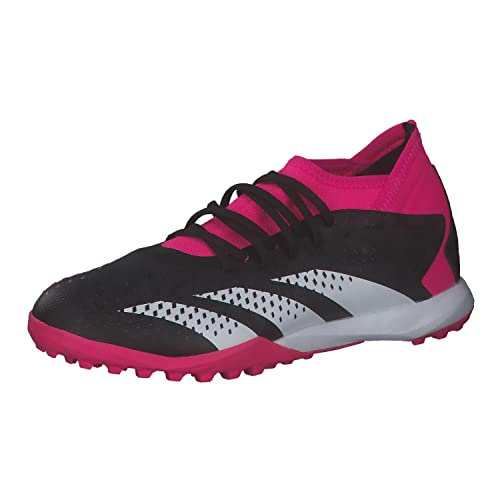 Adidas Unisex Predator Accuracy.3 Turf Boots Fußballschuhe, Core Black/Cloud White/Shock Pink, 40 EU von adidas