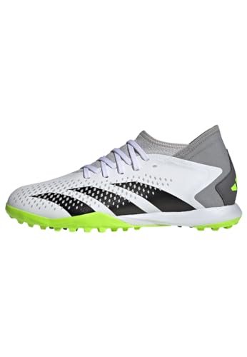 adidas Unisex Predator Accuracy.3 Turf Boots Fußballschuhe (Rasen), FTWR White/core Black/Lucid Lemon, 38 EU von adidas