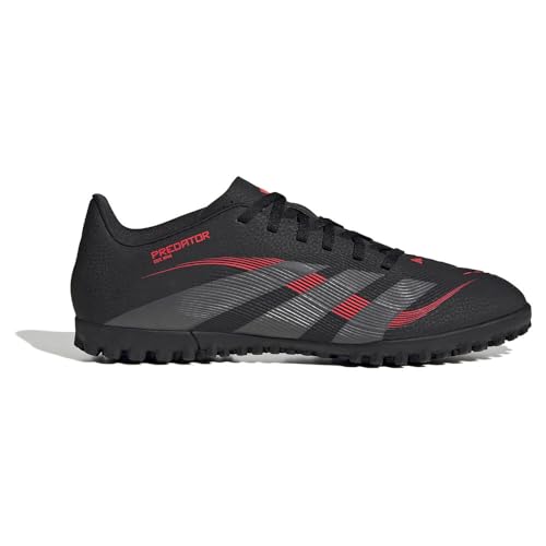 adidas Unisex Predator Club Turf Football Boots Fußballschuhe, core Black/Grey Four/Lucid red von adidas