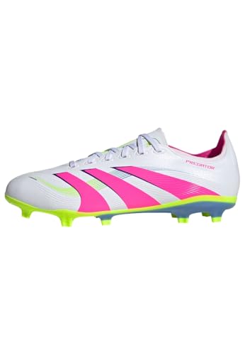 adidas Unisex Predator League Fg/Mg Shoes, Ftwwht Lucpnk Luclem, 42 2/3 EU von adidas