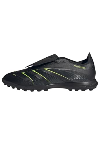 adidas Unisex Predator League Fold-Over Tongue Turf Football Boots Fußballschuhe, Core Black/Carbon/Lucid Lemon, 42 EU adidas Unisex Predator League Fold-Over Tongue Turf Football Boots Fußballschuhe, Core Black/Carbon/Lucid Lemon, 42 EU von adidas