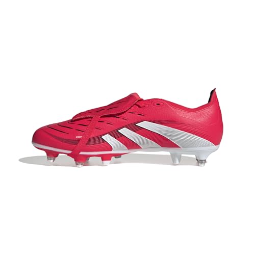 adidas Unisex Predator League FOLD-Over Tongue Soft Ground Football Boots Fußballschuhe, Lucid Red/Cloud White/Core Black, 40 EU von adidas