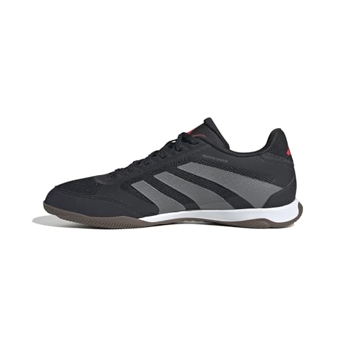 adidas Unisex Predator League Indoor Football Boots Fußballschuhe, Core Black/Grey Four/Lucid Red von adidas