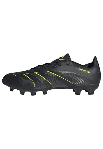adidas Unisex Predator League Multi Ground Football Boots Fußballschuhe, core Black/Carbon/Lucid Lemon, 42 EU von adidas