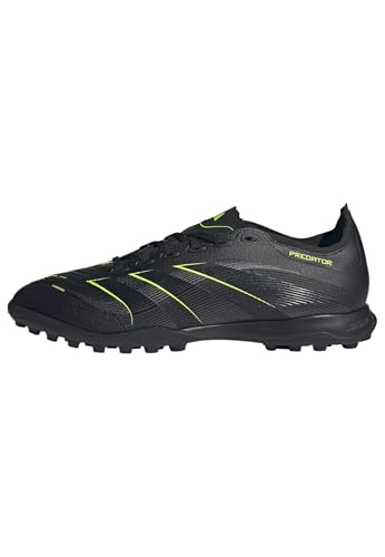 adidas Unisex Predator League Turf Football Boots Fußballschuhe, Core Black/Carbon/Lucid Lemon, 42 EU von adidas