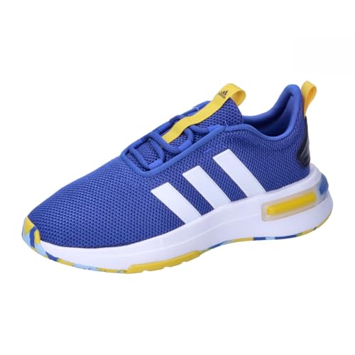 adidas Unisex Racer TR23 Shoes Kids Laufschuhe, royal Blue/Cloud White/Yellow, 38 EU von adidas