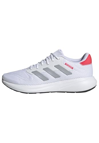 adidas Unisex Response Runner Shoes Laufschuhe, FTWR White/Halo Silver/Lucid red, 38 2/3 EU von adidas