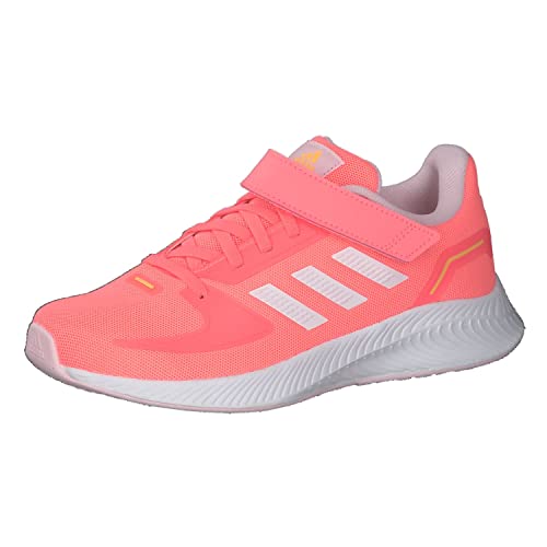 adidas Unisex Runfalcon 2.0 EL Running Shoe, Mauve Pulse Mint Grey, 28 EU von adidas