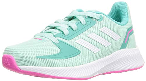 adidas Unisex Runfalcon 2.0 K Laufschuhe, Grün (Clear Mint), 40 EU von adidas