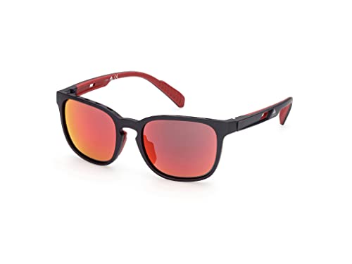 adidas Unisex SP0033@5402L Sonnenbrille, Schwarz, 54 von adidas