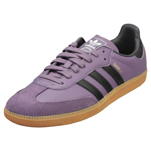 adidas Unisex Samba OG Schuhe - Lifestyle, Athletic & Sneakers, Shadow Violet/Carbon/Core White, 8 von adidas