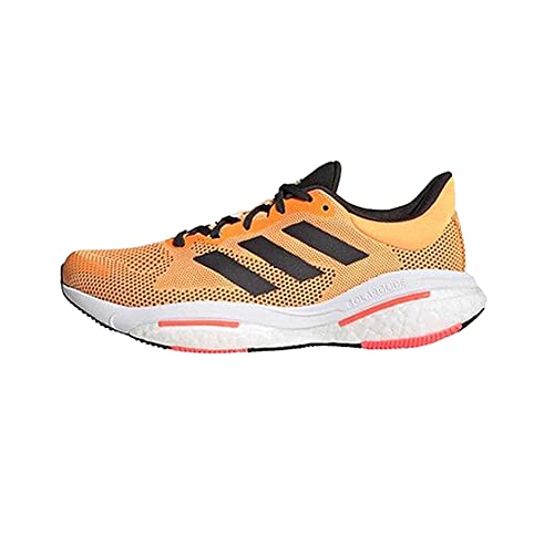 adidas Unisex Solar Glide 5 Running Shoe, Flash Orange/Carbon/Turbo, 39 1/3 EU von adidas