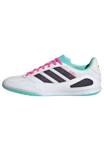 adidas Unisex Super Sala Competition 3 Hallenschuhe Cloud White/Aurora Black/Flash Aqua 44 adidas Unisex Super Sala Competition 3 Hallenschuhe Cloud White/Aurora Black/Flash Aqua 44 von adidas