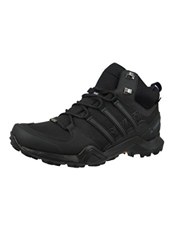 adidas Herren Terrex Swift R2 Mid Gtx Trekking Wanderhalbschuhe, Schwarz, 42 EU von adidas