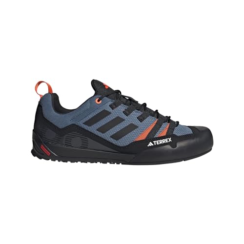 adidas Unisex Terrex Swift Solo 2 Sneaker, Wonder Steel Core Black Semi Impact Orange, 38 EU von adidas