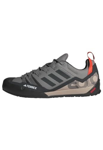 adidas Unisex Terrex Swift Solo 2.0 Wanderschuhe, Sneaker, EU, Charcoal Solid Grey Carbon Wonder Beige, 44 EU adidas Unisex Terrex Swift Solo 2.0 Wanderschuhe, Sneaker, EU, Charcoal Solid Grey Carbon Wonder Beige, 44 EU von adidas