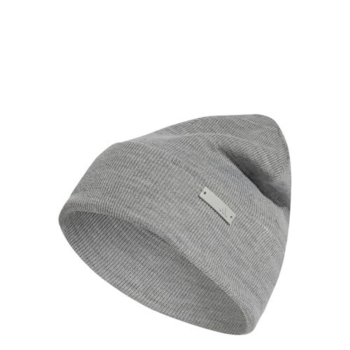adidas Unisex Kinder Tonal Beanie-Mütze, Medium Grey Heather, XS-S von adidas