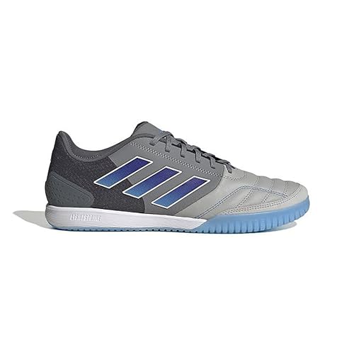 adidas Unisex Top Sala Competition Indoor Boots Sneaker, Grey Three/Blue Burst/Lucid Blue, 41 1/3 EU von adidas