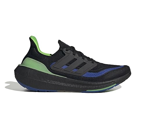 adidas Unisex Ultraboost Light Shoes-Low (Non Football), Core Black/Core Black/Lucid Lime, 38 2/3 EU von adidas