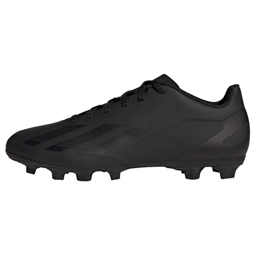 adidas Unisex X Crazyfast.4 Flexible Ground Boots Fußballschuhe (Fester Untergrund), Core Black/Core Black/Core Black, 45 1/3 EU von adidas