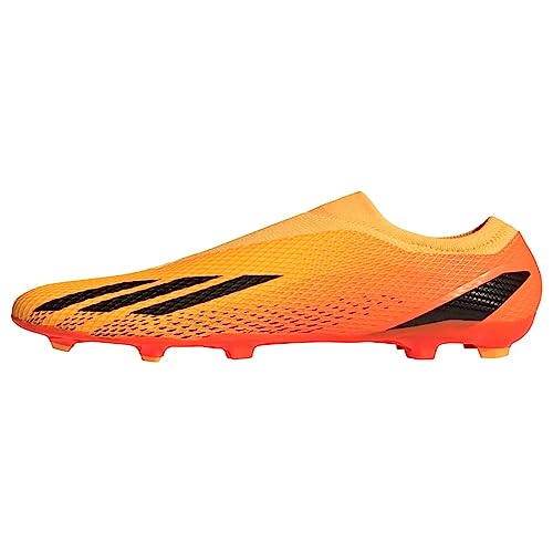 adidas Unisex X SPEEDPORTAL.3 Laceless Firm Ground Soccer Shoe, Solar Gold/Black/Team Solar Orange, 10.5 US Men adidas Unisex X SPEEDPORTAL.3 Laceless Firm Ground Soccer Shoe, Solar Gold/Black/Team Solar Orange, 10.5 US Men von adidas