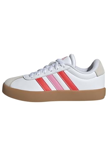 adidas VL Court 3.0 Shoes Kids Schuhe, FTWR White/Bright red/Bliss pink, 29 EU adidas VL Court 3.0 Shoes Kids Schuhe, FTWR White/Bright red/Bliss pink, 29 EU von adidas