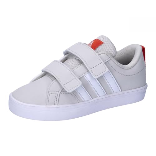 adidas VS PACE 2.0 Shoes Children Nicht-Fußball-Halbschuhe, Grey one/FTWR White/preloved red, 32 EU von adidas