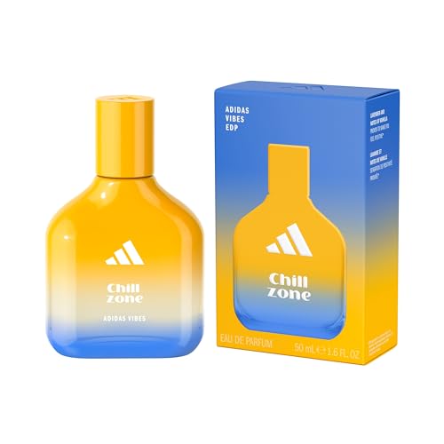 adidas Vibes Chill Zone Eau de Parfum, für alle, entspannend und bequem, langanhaltender Duft, Lavendel und Vanille, 50 ml von adidas