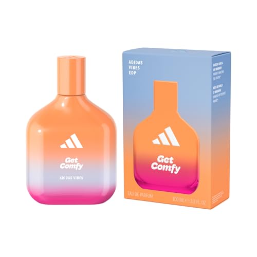adidas Vibes Get Comfy Eau de Parfum, entspannender, beruhigender Unisex-Duft mit wärmenden Noten und natürlichen ätherischen Ölen, 100ml von adidas