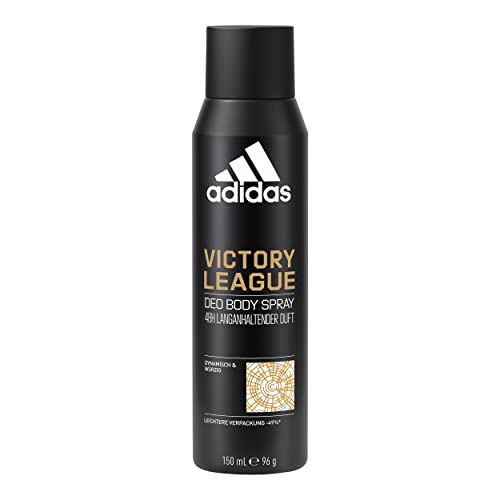 adidas Victory League Deo Body Spray für ihn, 48 Stunden extra-langanhaltender Duft, dynamisch-würzig, 150 ml von adidas