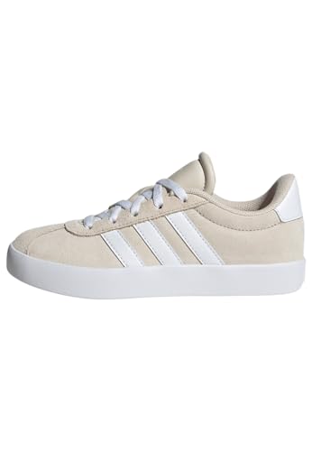 adidas Unisex Kinder VL COURT 3.0 SHOES, Aluminium / Cloud White / Aluminium, 37 1/3 EU adidas Unisex Kinder VL COURT 3.0 SHOES, Aluminium / Cloud White / Aluminium, 37 1/3 EU von adidas