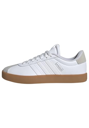 adidas Vl Court 3.0 Shoes Damen Schuhe, FTWR White FTWR White Silver Met, 42 EU von adidas