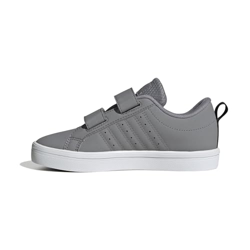 adidas VS Pace 2.0 Hook and Loop Shoes Kids Schuhe, Grey Three/core Black/Cloud White, 29 EU von adidas
