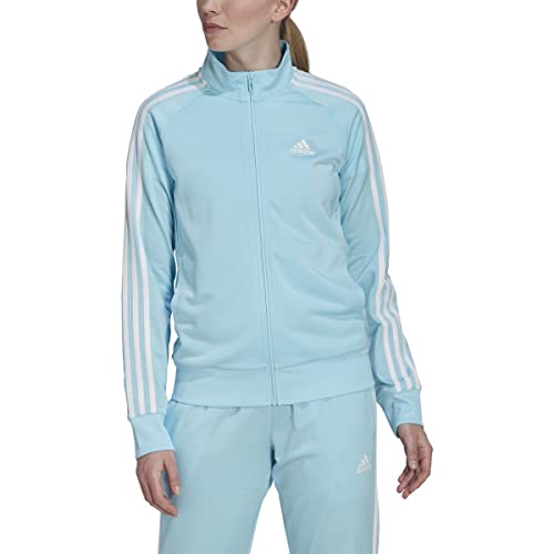 adidas Warm-Up Tricot Slim 3-Stripes Womens Track Jacket XS von adidas