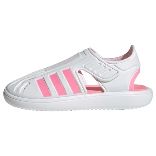 adidas Summer Closed Toe Water Sandals, FTWR White/Beam pink/Clear pink, 33 EU von adidas