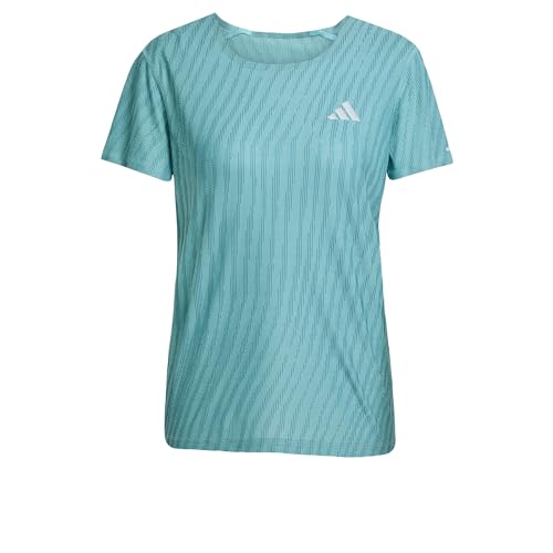 adidas Women's Adi365 Running Climacool+ T-Shirt Mint Ton/Preloved Teal L von adidas