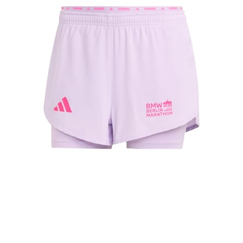 adidas Women's BMW Berlin-Marathon 2025 2IN1 Shorts Frauen Powder Plum M adidas Women's BMW Berlin-Marathon 2025 2IN1 Shorts Frauen Powder Plum M von adidas