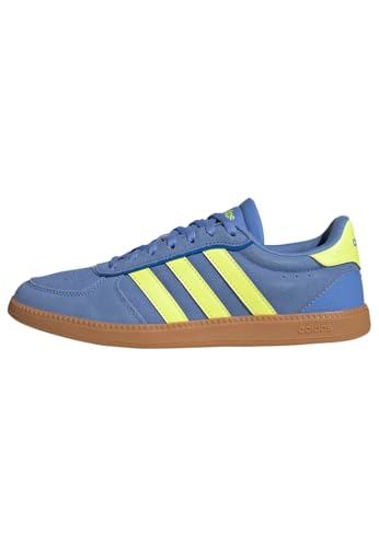 adidas Women's Breaknet Sleek Schuh Blue Fusion/Hi-Res Yellow/Gum 41 1/3 von adidas