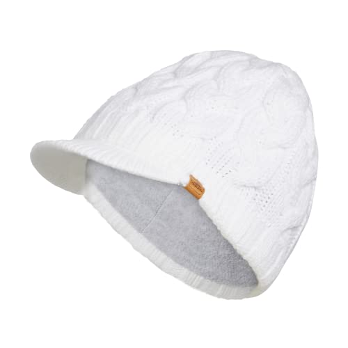 adidas Women's Crystal Brimmer Beanie, White F22, One Size von adidas