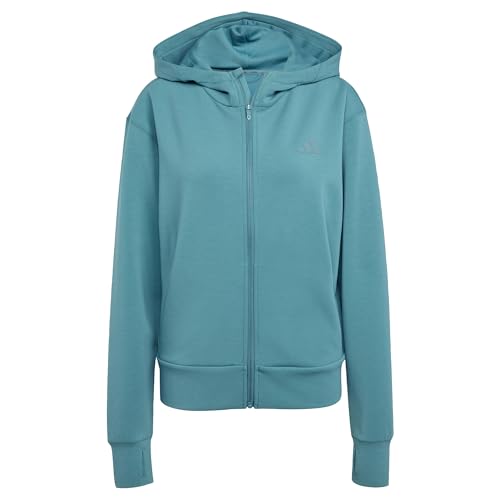adidas Women's Designed 4 Training Kapuzenjacke Preloved Teal S von adidas