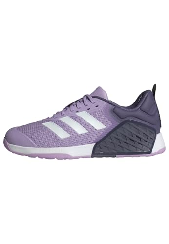 adidas Women's Dropset 3 Trainingsschuhe Powder Plum/Cloud White/Preloved Violet 46 von adidas