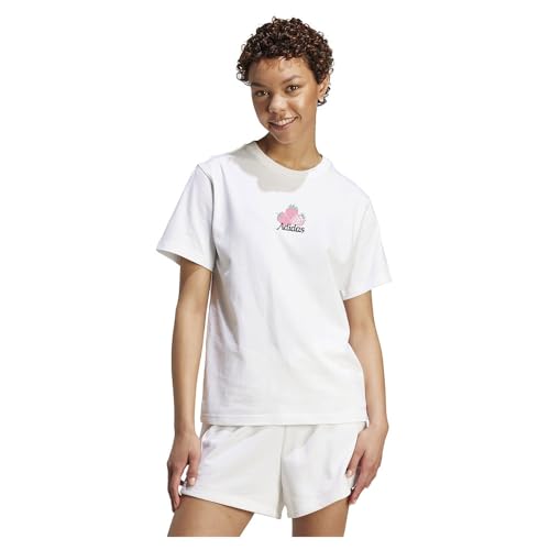 adidas Women's Farmers Market Strawberry Graphic T-Shirt White L adidas Women's Farmers Market Strawberry Graphic T-Shirt White L von adidas