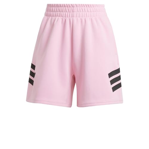 adidas Women's Future Icons 3-Streifen Shorts True Pink L von adidas