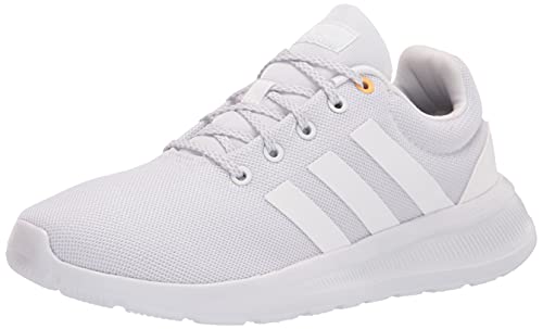 adidas Women's Lite Racer CLN 2.0 Running Shoe, White/White/Acid Orange, 6 von adidas