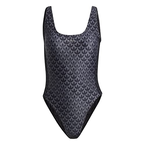 ADIDAS Women's MONOGRM Suit Swimsuit, Black/White, 46 von adidas