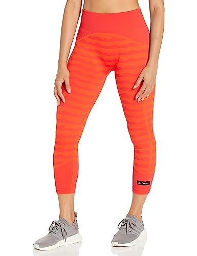 adidas Women's Marimekko Aeroknit 7/8 Tights, Orange, Small von adidas