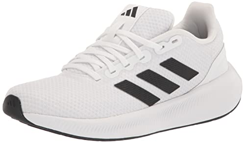 adidas Women's Run Falcon 3.0 Sneaker, White/Black/Black, 9 von adidas